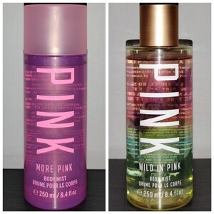 NEW Victoria's Secret PINK MORE PINK & WILD IN PINK 8.4 oz. *RETIRED*RARE**HTF*